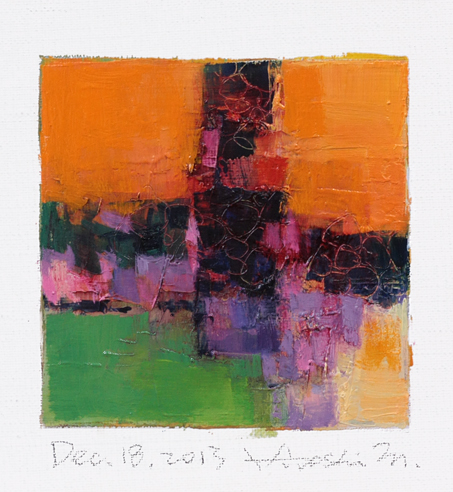 hiroshi matsumoto 9x9 paintings