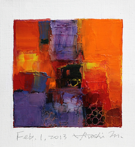 hiroshi matsumoto 9x9 paintings