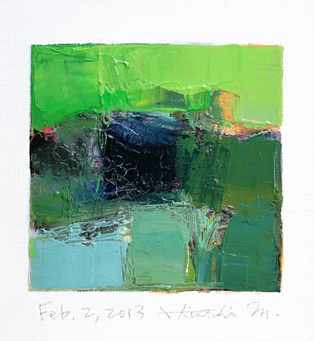 hiroshi matsumoto 9x9 paintings