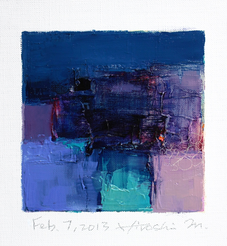 hiroshi matsumoto 9x9 paintings