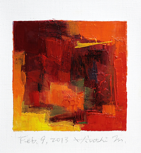 hiroshi matsumoto 9x9 paintings