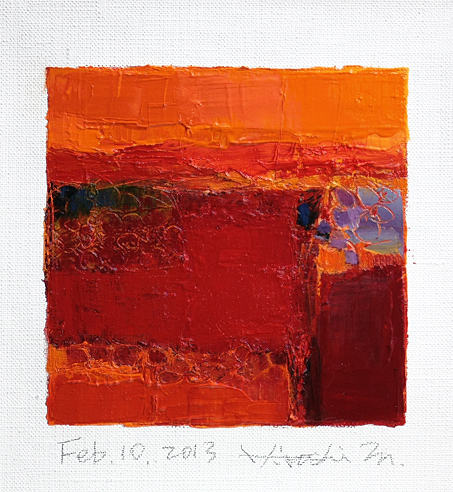 hiroshi matsumoto 9x9 paintings