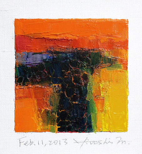 hiroshi matsumoto 9x9 paintings