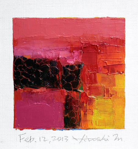 hiroshi matsumoto 9x9 paintings