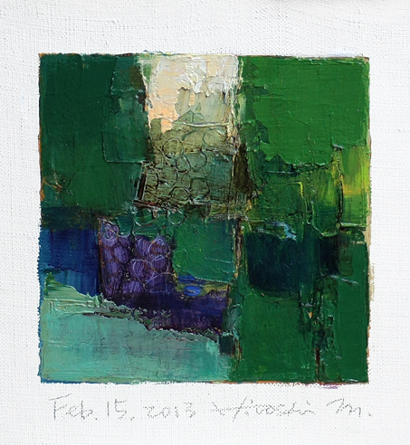 hiroshi matsumoto 9x9 paintings