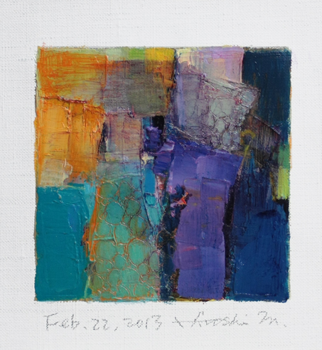 hiroshi matsumoto 9x9 paintings