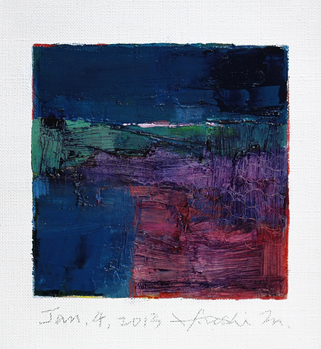 hiroshi matsumoto 9x9 paintings
