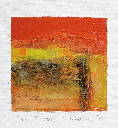 hiroshi matsumoto 9x9 paintings