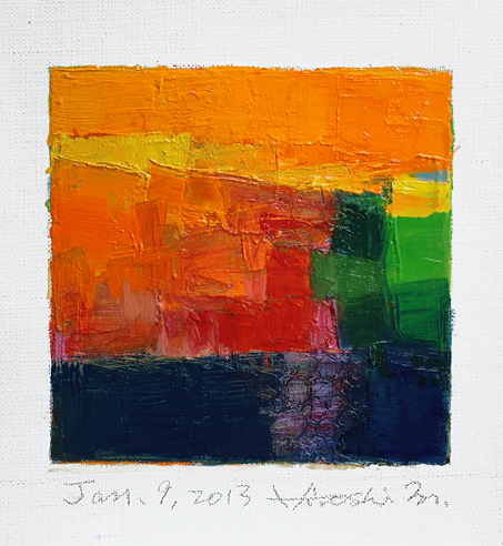 hiroshi matsumoto 9x9 paintings