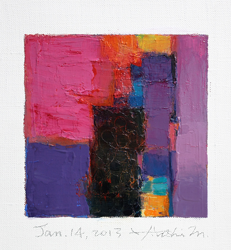 hiroshi matsumoto 9x9 paintings