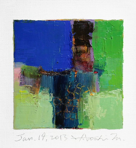 hiroshi matsumoto 9x9 paintings