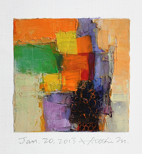 hiroshi matsumoto 9x9 paintings