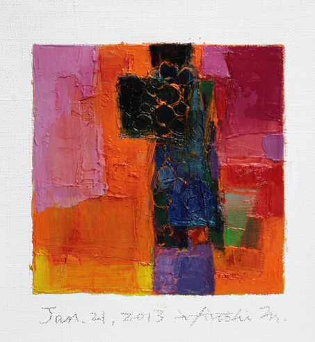 hiroshi matsumoto 9x9 paintings