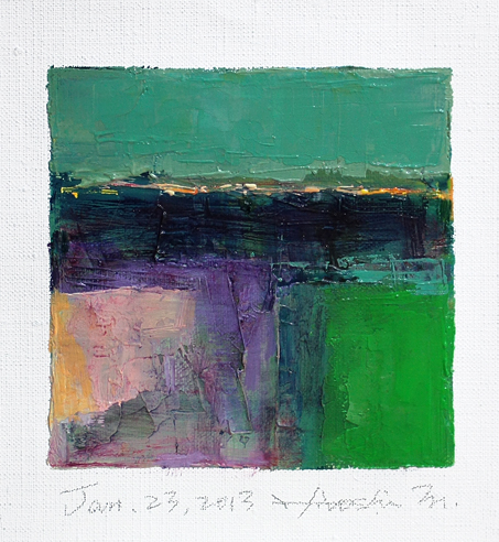 hiroshi matsumoto 9x9 paintings