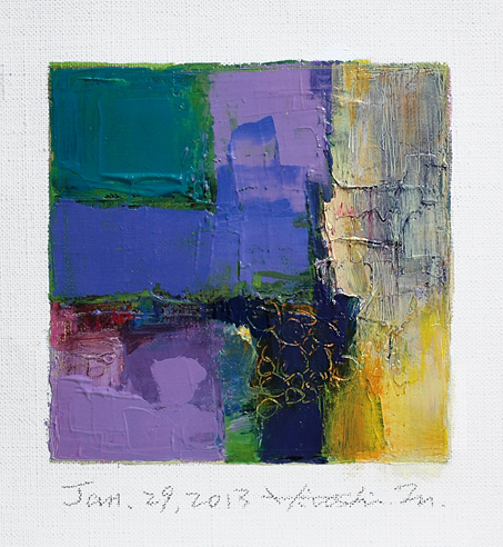 hiroshi matsumoto 9x9 paintings