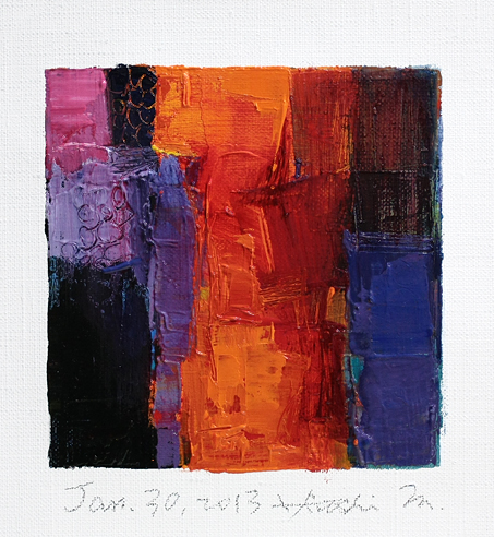hiroshi matsumoto 9x9 paintings