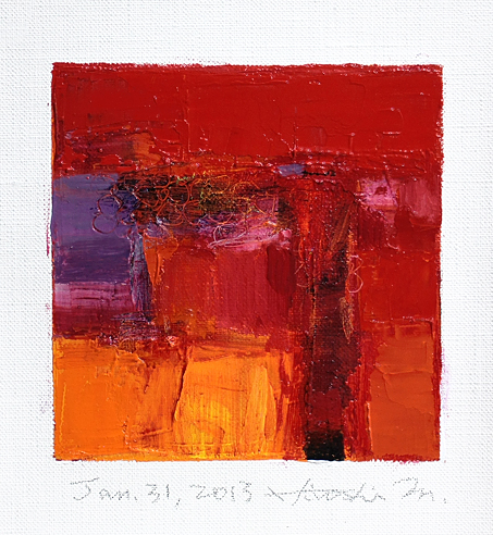 hiroshi matsumoto 9x9 paintings