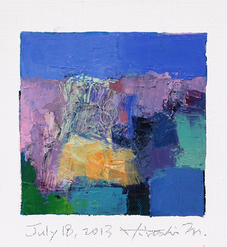 hiroshi matsumoto 9x9 paintings