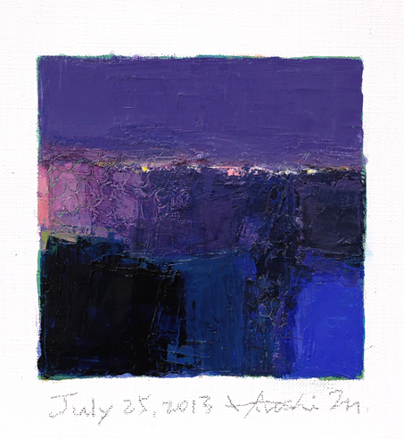 hiroshi matsumoto 9x9 paintings