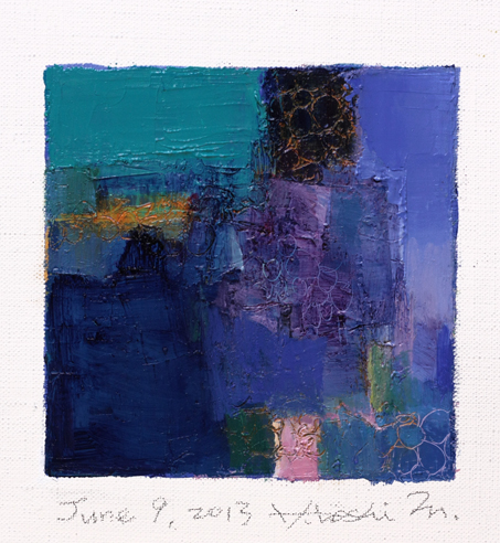hiroshi matsumoto 9x9 paintings