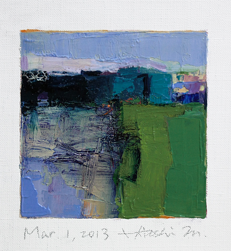 hiroshi matsumoto 9x9 paintings