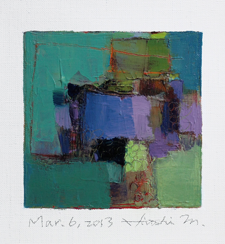 hiroshi matsumoto 9x9 paintings