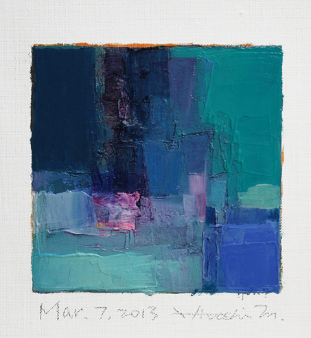 hiroshi matsumoto 9x9 paintings