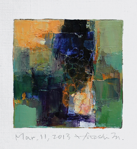 hiroshi matsumoto 9x9 paintings