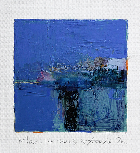 hiroshi matsumoto 9x9 paintings