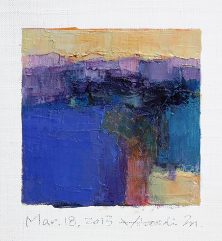 hiroshi matsumoto 9x9 paintings