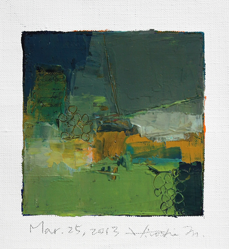 hiroshi matsumoto 9x9 paintings