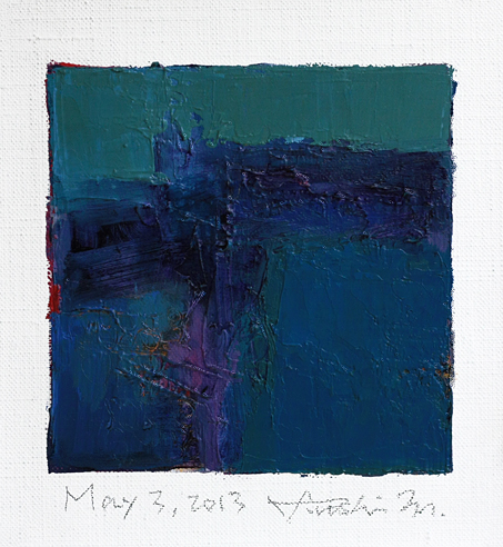 hiroshi matsumoto 9x9 paintings