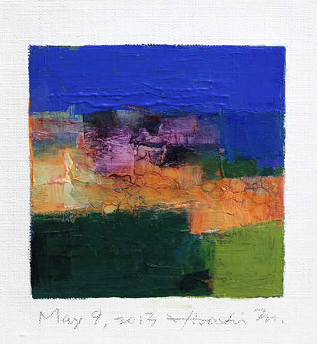 hiroshi matsumoto 9x9 paintings