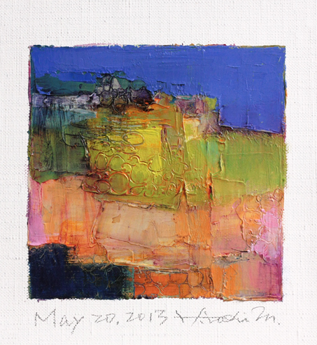 hiroshi matsumoto 9x9 paintings