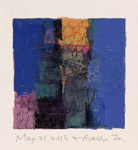 hiroshi matsumoto 9x9 paintings