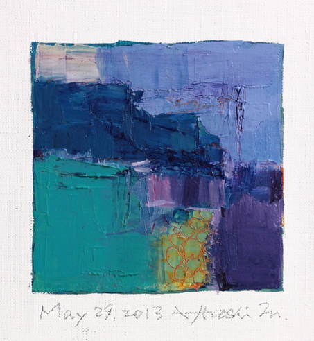 hiroshi matsumoto 9x9 paintings