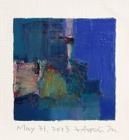 hiroshi matsumoto 9x9 paintings