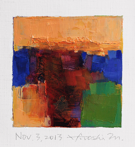 hiroshi matsumoto 9x9 paintings