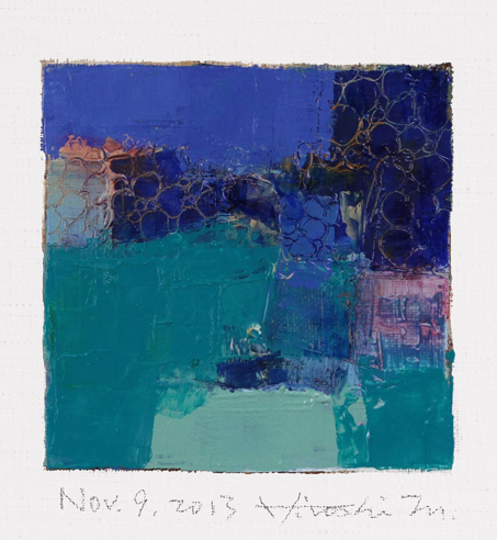 hiroshi matsumoto 9x9 paintings