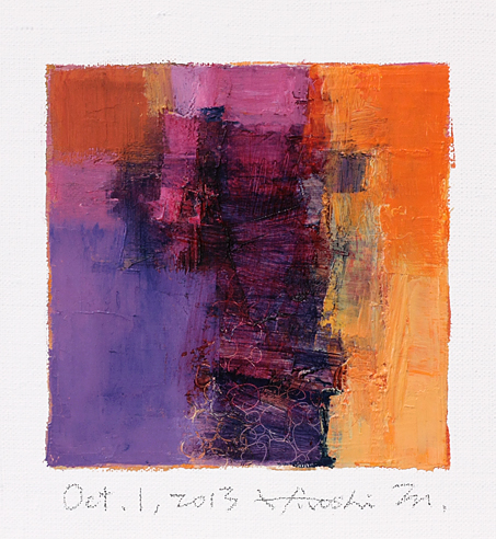 hiroshi matsumoto 9x9 paintings