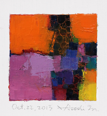hiroshi matsumoto 9x9 paintings