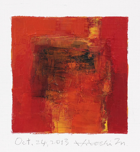 hiroshi matsumoto 9x9 paintings