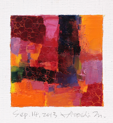 hiroshi matsumoto 9x9 paintings