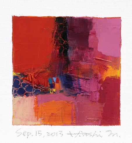 hiroshi matsumoto 9x9 paintings