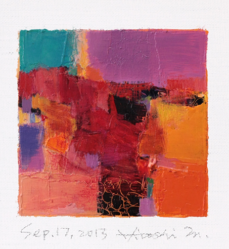 hiroshi matsumoto 9x9 paintings