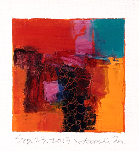 hiroshi matsumoto 9x9 paintings