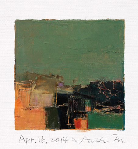 hiroshi matsumoto 9x9 paintings