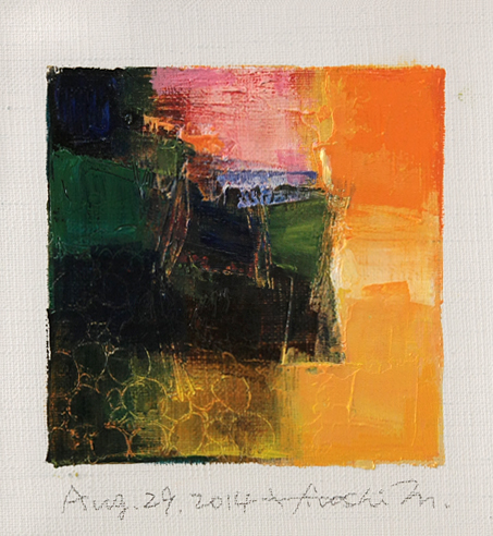 hiroshi matsumoto 9x9 paintings