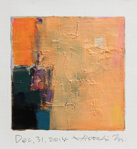 hiroshi matsumoto 9x9 paintings