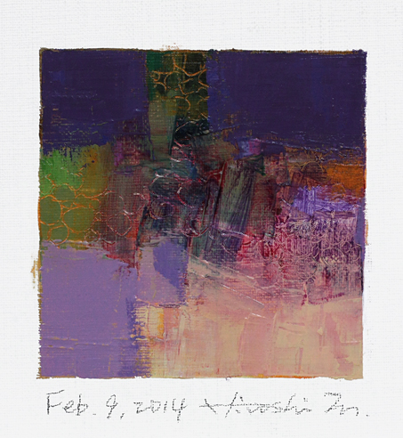 hiroshi matsumoto 9x9 paintings